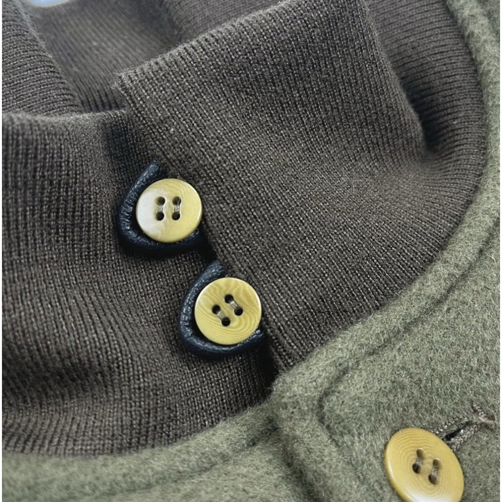 NTTITUDOO MFGPURE MERINO WOOL A-1/a AVIATOR JACKET (HF0001) 47 Chest - Picture 5 of 9